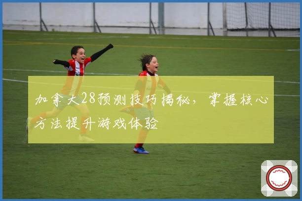 加拿大28预测技巧揭秘，掌握核心方法提升游戏体验